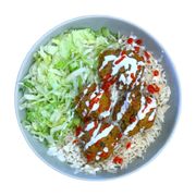 falafel over rice