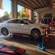 Free flat repair on a brand new 2014 Mercedes CLA45 AMG.