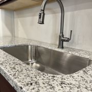 Karran elmwood faucet in gunmetal,