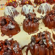 Our famous organic and gluten free peanut butter balls!