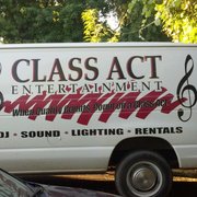 This Van carries the sound gear!