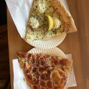 Pepperoni Slice & White Slice