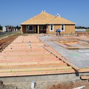 a house under construction