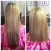 Before and after cut
