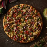 artichokes, tomatoes, and onions