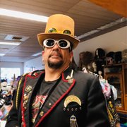 Lots of steampunk costumes and accessories