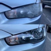 Having trouble seeing at night or just hate that foggy look? Let us clear up your headlights with our headlight restoration service.