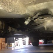 An oxygen sensor disconnected will cause your check engine light to come on and will make your car fail smog.