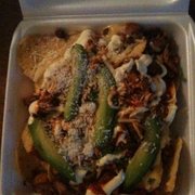 Chicken nachos