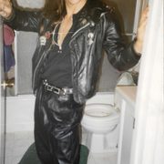Genuine Leather metal clothes