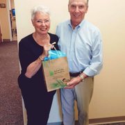 We always welcome new patients with open arms and a gift. Nancy came to us all the way from Scottsdale, AZ.