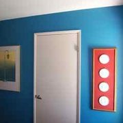 Home in Oakmont in which we chose a turquoise which was her favorite color and went with all of their artwork