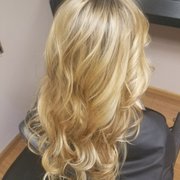Blonde highlights