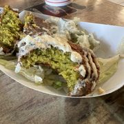 Falafel with tzatziki sauce