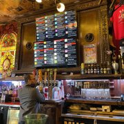 Beer menu