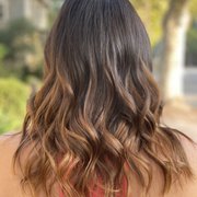 Hair Lingerie Extensions add length, fullness and amazing color transformations without the damage of traditional balayage application