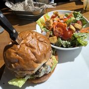 All American Burger With Bacon Jam