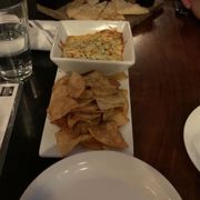 Crab Artichoke Dip and Sausage Platter