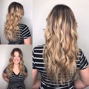 Blonde Balayage, cut, and style done by Katie