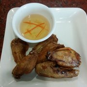 Six Piece Fried Chicken Wings