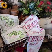 Cotton Dishtowels by local artisan. Everyone Leaves their heart in Chico, and Beautiful Bountiful Chico