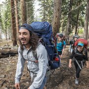 A backpacking trip in Lassen Volcanic National Park.