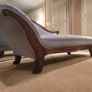Listed item in a beautiful estate sale. This is an 1870s Victorian fainting chair.