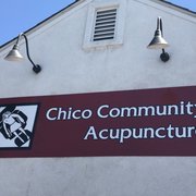 Drive behind the building to park and enter the receptionist area.