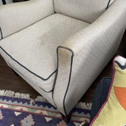 This customer stated her set of chairs hadn't been cleaned in 12 years.