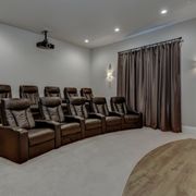 Custom in-home theater room!