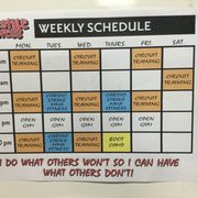 Any class, any day! No need to reserve a spot.