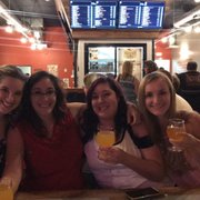 Cheers! Ciders all around.