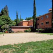 Volleyball court by my on campus dorms
