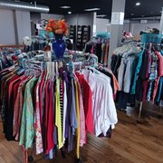 New clothes donations almost daily.