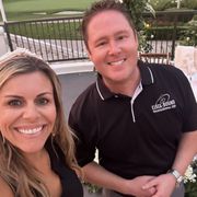 Ashley and our DJ, Mike, from Elite Sound (also highly recommend - a North State dynamic duo!)