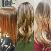 3 sessions and a lot of fun and laughter later we achieved a nice cool blonde ombre for Heather