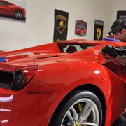 Ferrari 488 paint correction.