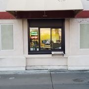 the front of a restaurant