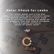 meter check for leaks
