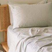 Organic Cotton sheet set in grey
