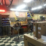 Bike shop.