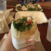 Falafel wrap