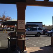 nice patio area while you wait