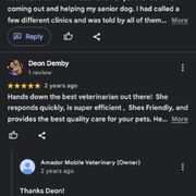 5 star reviews from our previous Mobile business