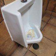 Disgusting!  The bathroom at 20th st.