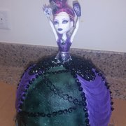 Monster high birthday cake.