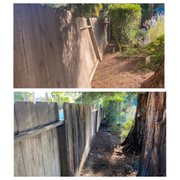 Realignment! still an old fence but much straighter!