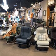 Experience the comfort of Stressless seating.
