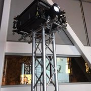 Large and small scale projectors and screens
