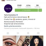 The time my work was featured in Tarte Cosmetics (cut crease eye look)